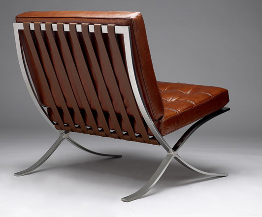 Barcelona chair vintage rohe