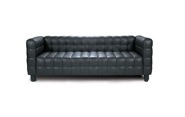 Josef hoffman three seater sofaKubus 3 seater sofa